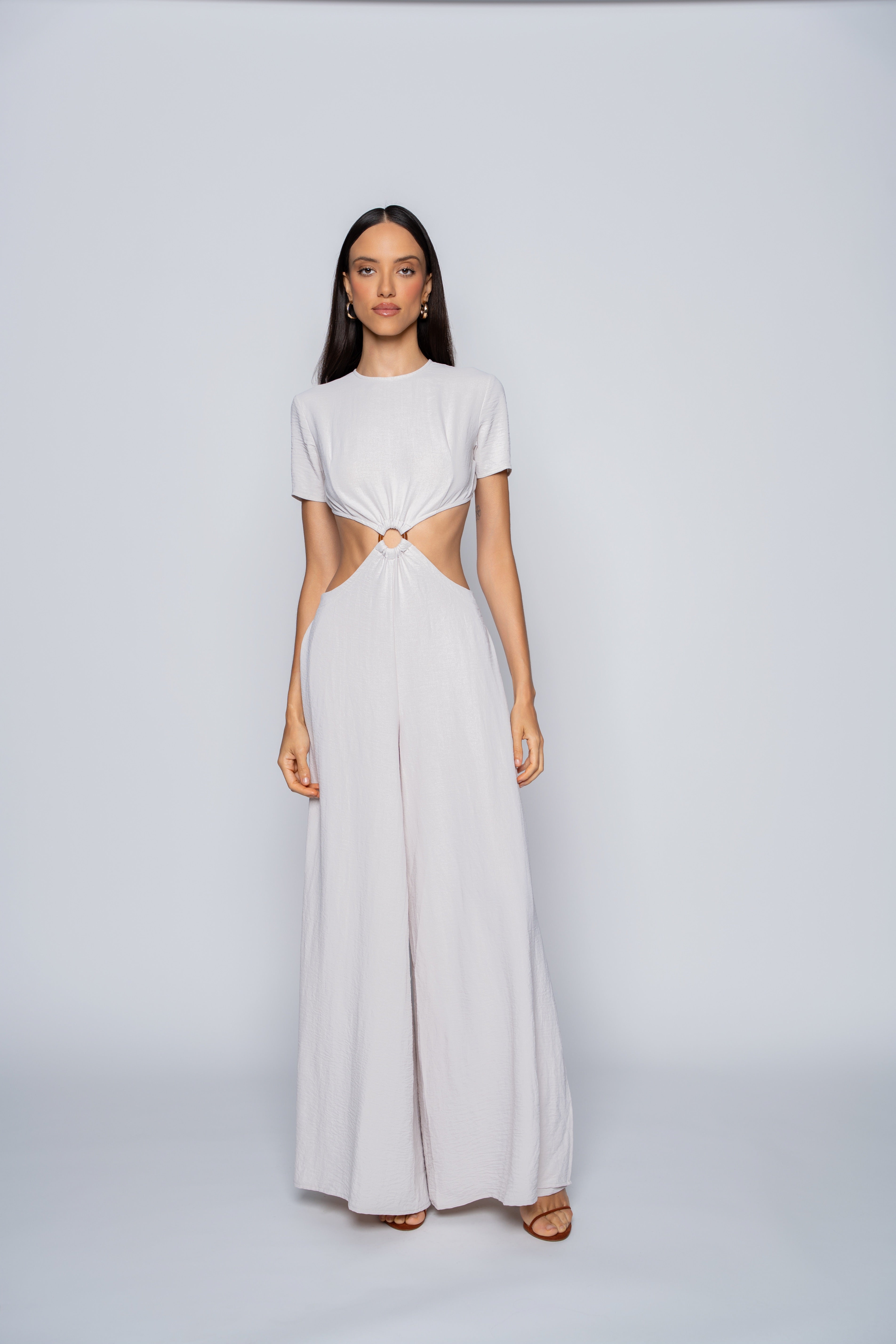 Moonstone Jumpsuit – Light Gray