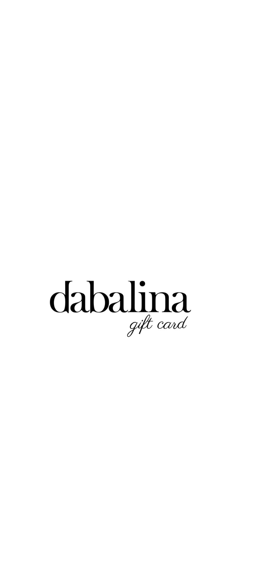 Dabalina Gift Card